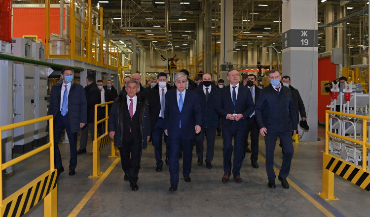 Президент Ресейдің «КАМАЗ» автомобиль корпорациясына барды