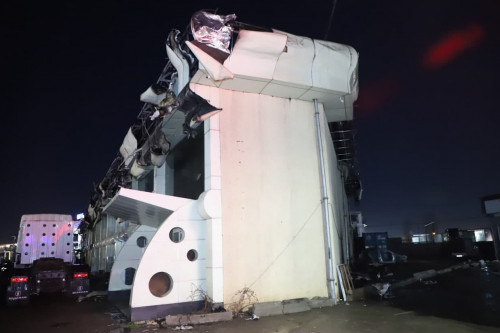 Ташкенттегі автодүкендердің бірі өртенді