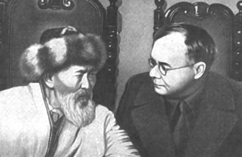 Жамбыл және Всеволод Иванов