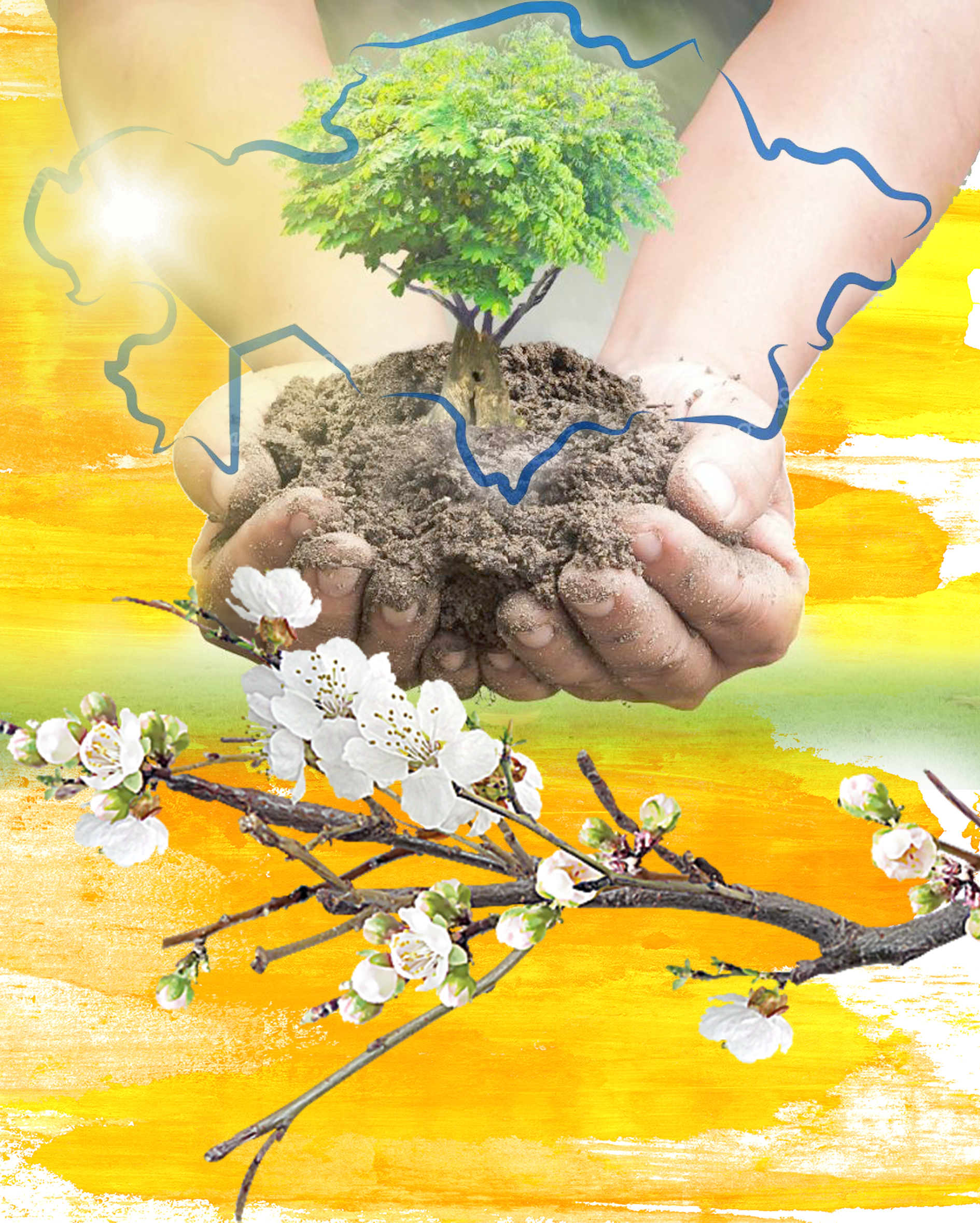 Жасыл желекке оранған өңір