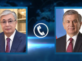 Мемлекет басшысы Өзбекстан Президенті Шавкат Мирзиёевпен телефон арқылы сөйлесті