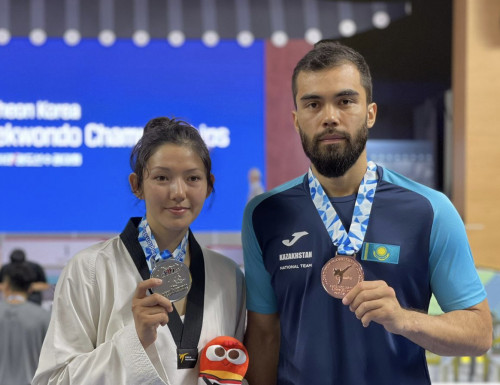 Таэквондодан Азия біріншілігінде Қазақстан қос медаль еншіледі