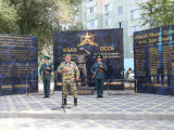 Ақсайда тәжік-ауған батырларына ескерткіш орнатылды