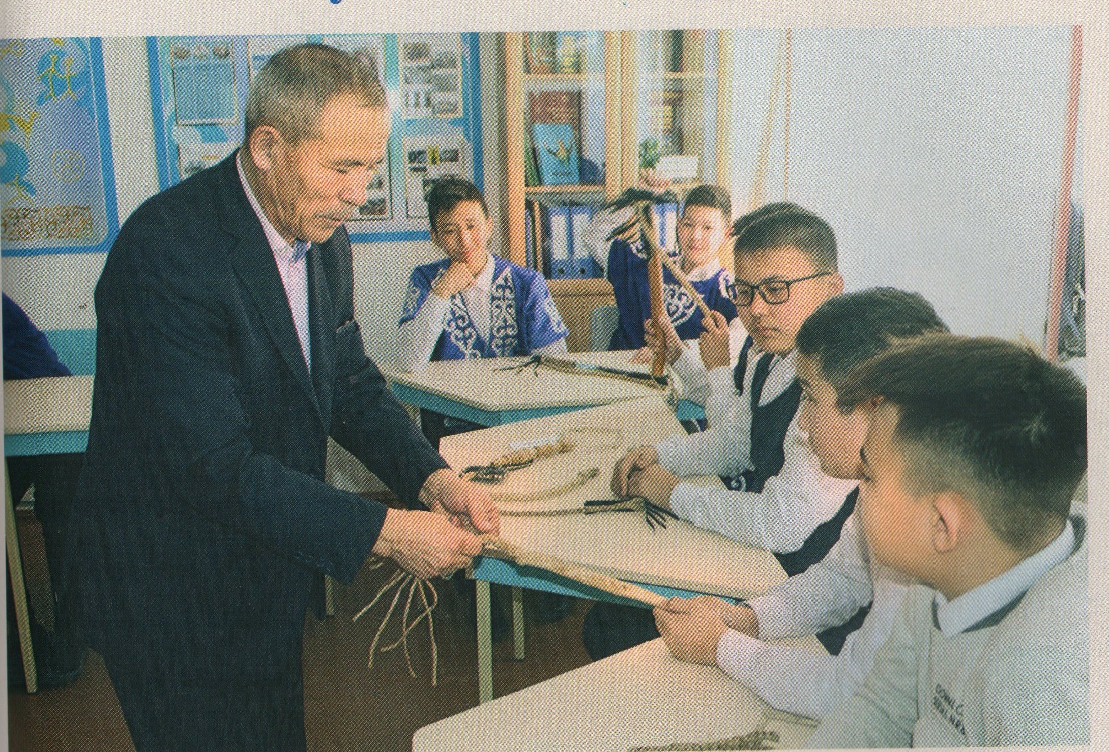 Өнерді тәжірибемен өрнектеген