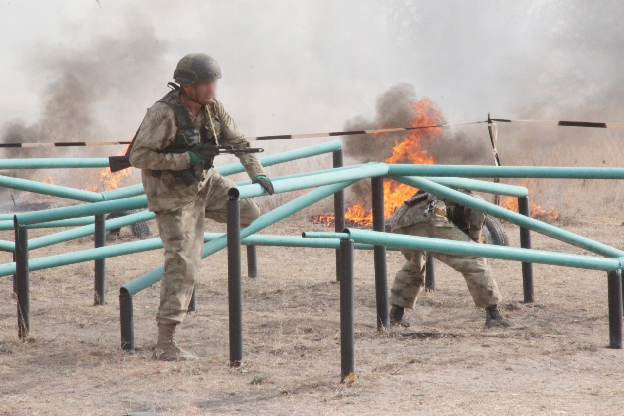 Күрең берет кигендер шеберлігі