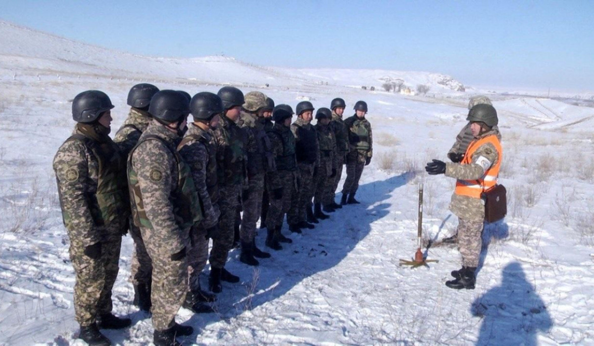 Саперлер кәсіби шеберлігін жетілдірді