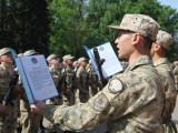 Шекарашы сарбаздар ант қабылдады