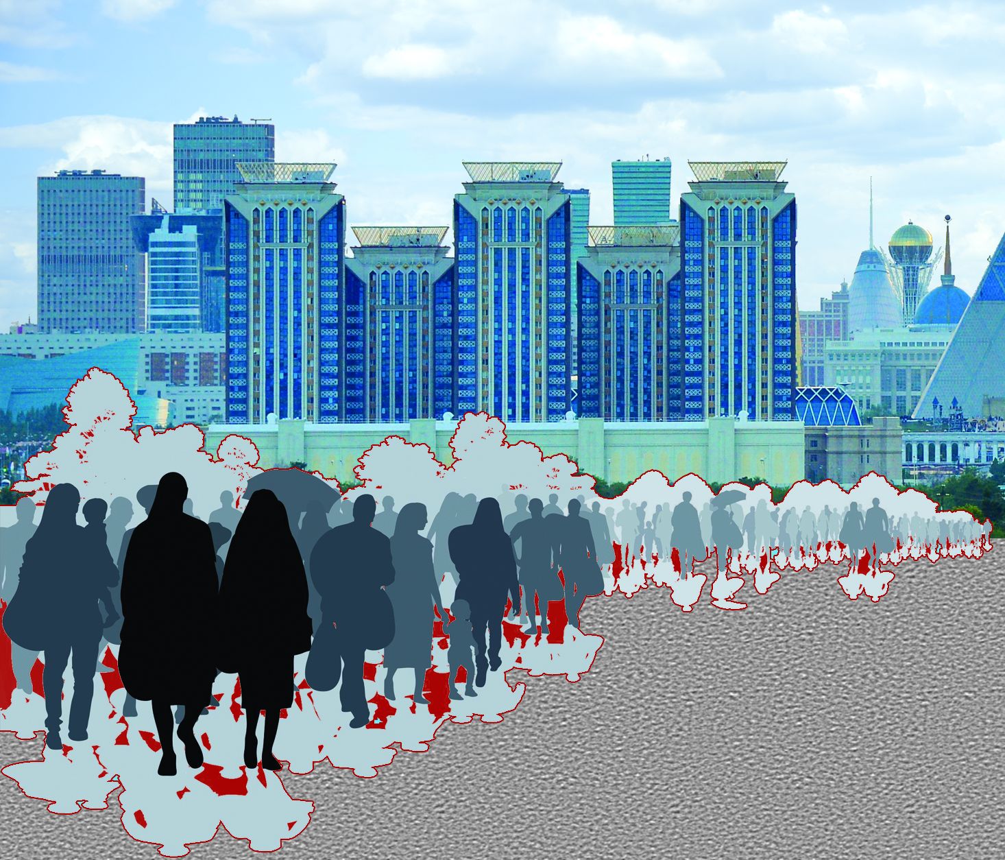 Қалалану үрдісінің қарқыны қандай?