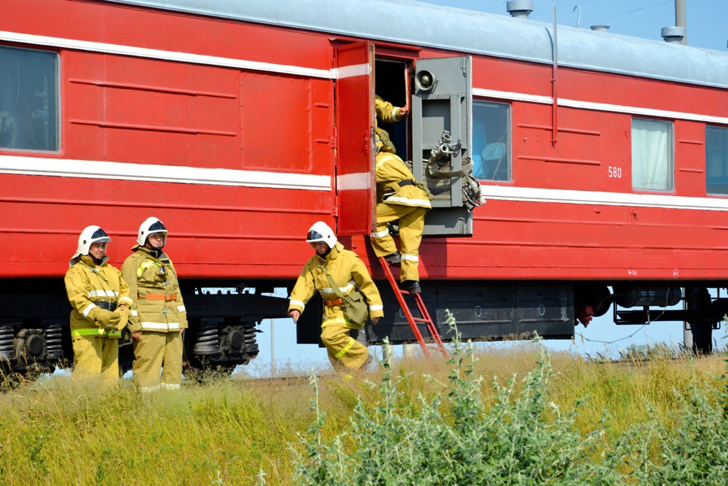 Абай облысына өрт сөндіру пойызы жіберілді