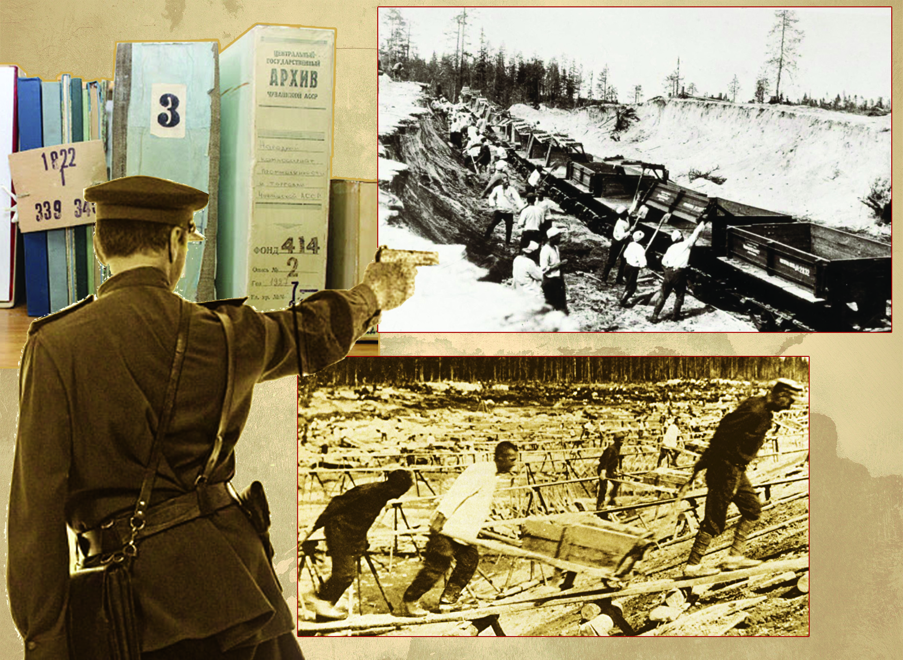 Тұтқындар тырнақпен қазған «Беломорканал»