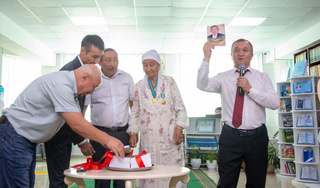 Қаламгер мұрасын насихаттаған оқушылар