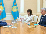 Мемлекет басшысы Ұлттық ғылым академиясының вице-президентін қабылдады