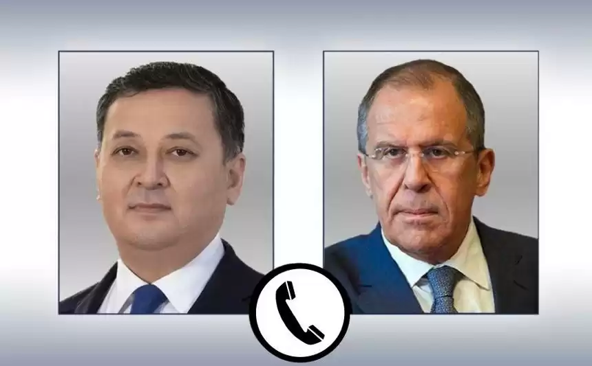 Сыртқы істер министрлері телефонмен тілдесті