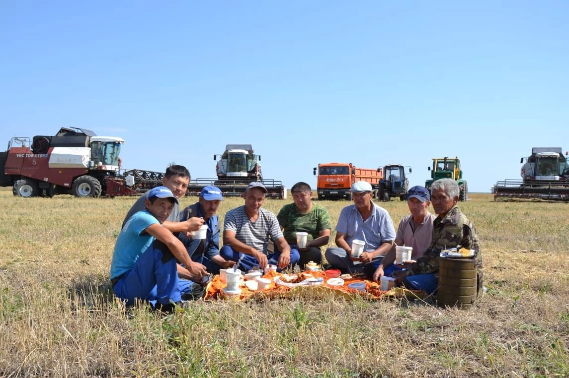 Еңбегі жанған егінші