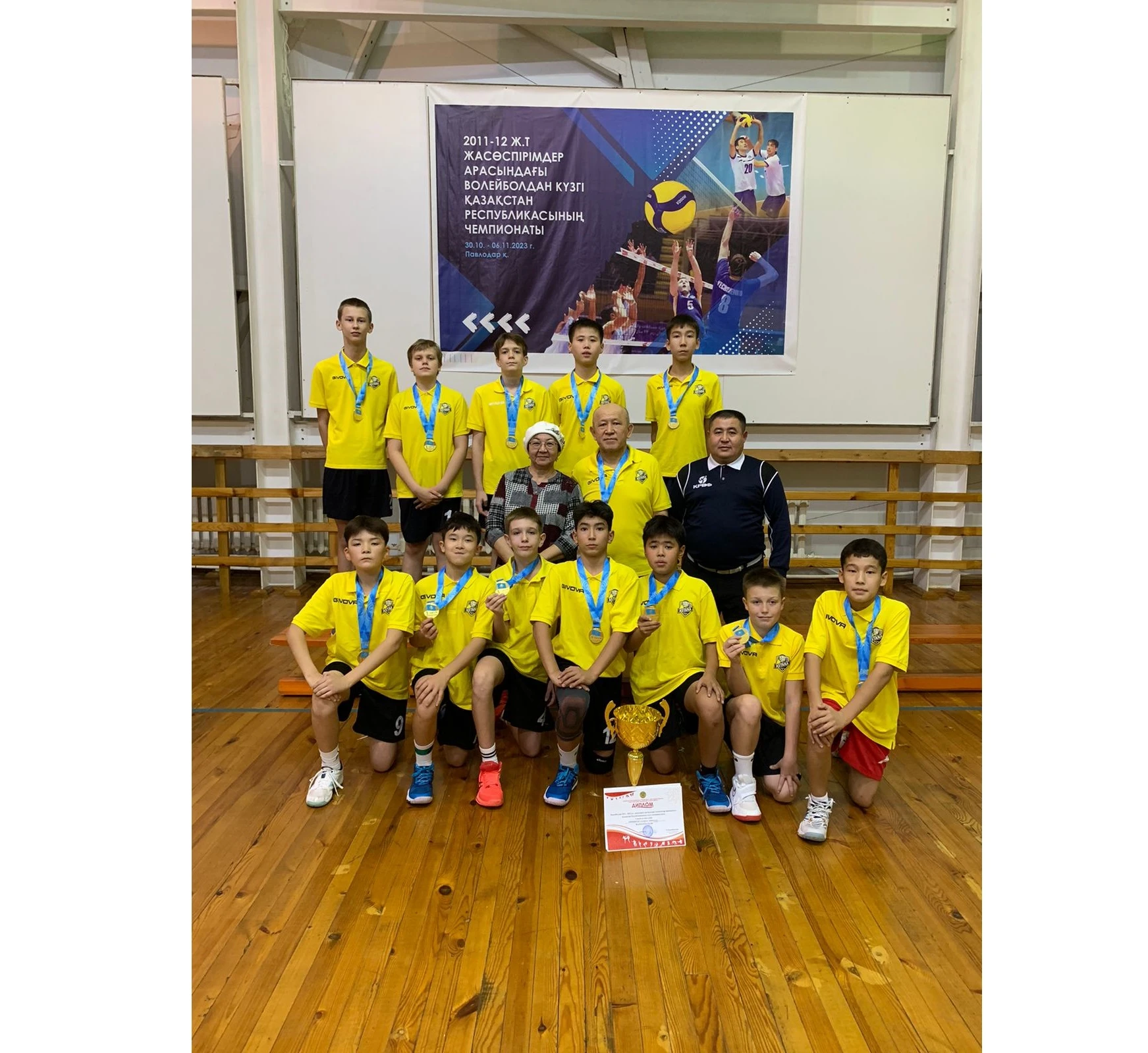 Астаналық команда республикалық турнирде топ жарды