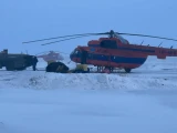 Марқакөлге азық-түлік пен дәрі-дәрмек тікұшақпен жеткізілді