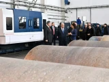 Президент Өскемен титан-магний комбинатына барды