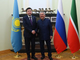 Ерлан Қошанов Татарстан Раисымен кездесті