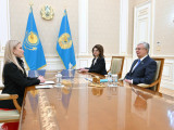 Мемлекет басшысы Жәмила Серкебаеваны қабылдады