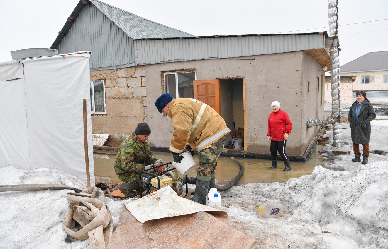 Қоянды: су қаупі сейілді