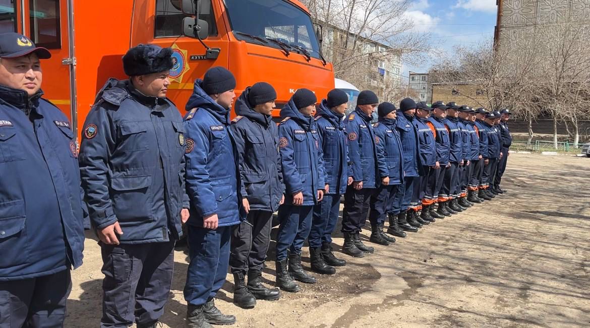 Ұлытаулық ТЖД қызметкерлері Солтүстік Қазақстан облысына аттанды