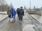 Соловьево ауылында су деңгейі төмендеді