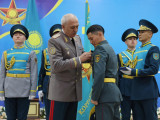 Мереке қарсаңында әскери қызметшілерге құрмет көрсетілді
