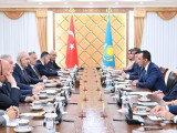 Сенат Спикері Түркия Ұлы Ұлттық Мәжілісінің Төрағасымен кездесті