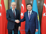 Мәжіліс төрағасы Түркия Парламентінің басшысымен кездесті