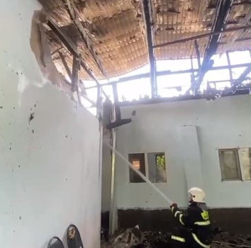 Түркістан облысында балабақша өртенді