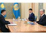 Президент Асхат Хасеновті қабылдады