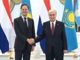 Мемлекет басшысы Нидерланд Премьер-министрін қарсы алды
