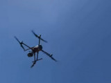 Полиция дрон арқылы көлік қозғалысын бақылайды