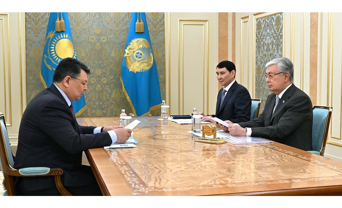 Мемлекет басшысы Қанат Бозымбаевты қабылдады