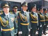 Ұлттық ұланның 23 офицері магистр атанды