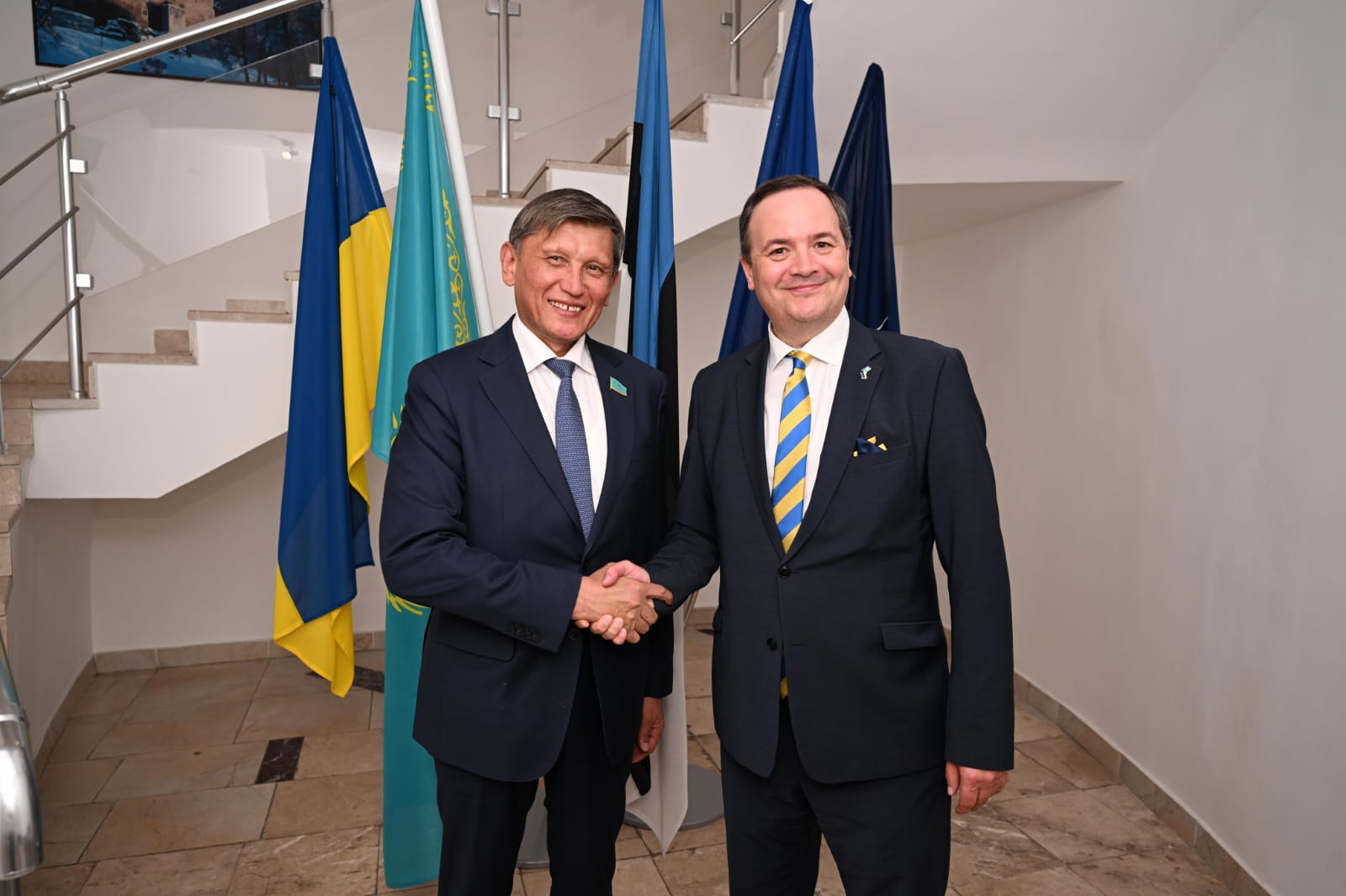 Нұртөре Жүсіп Эстонияның Қазақстандағы елшісімен кездесті