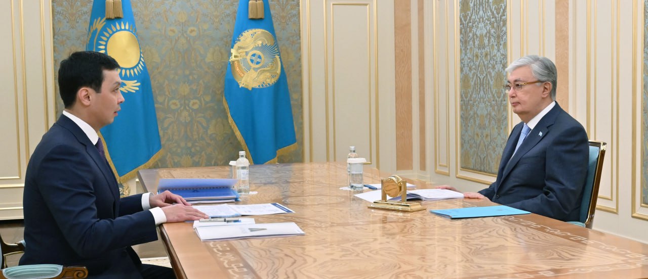 Президент Сыбайлас жемқорлыққа қарсы іс-қимыл агенттігінің төрағасын қабылдады