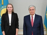Президент Елена Рыбакинаны туған күнімен құттықтады