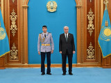 Президент су тасқынымен күреске белсене атсалысқан азаматтарды марапаттады