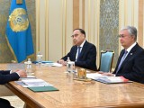 Мемлекет басшысы АӨСШК бас хатшысын қабылдады