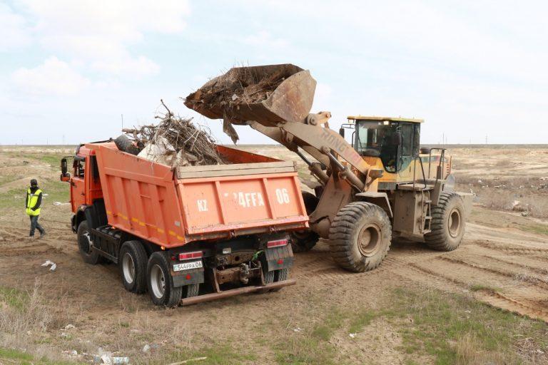 Мұнайлы өңірге таза ауа мұң