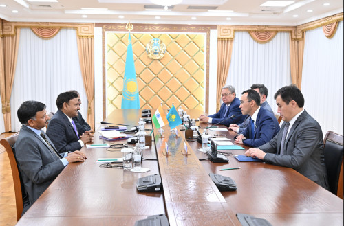 Мәулен Әшімбаев Үндістанның сайлау жөніндегі бас комиссарымен кездесті