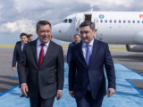 Қырғызстан Президенті Садыр Жапаров Астанаға келді