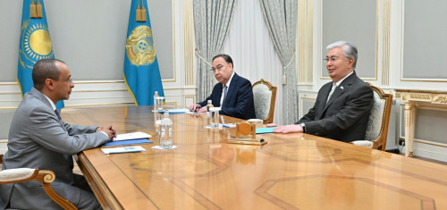 Президент БАӘ-нің Қазақстандағы елшісін қабылдады