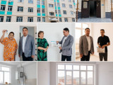 Атырауда апатты үйлер тұрғындары жаңа баспана алды