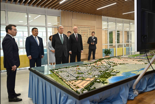 Мемлекет басшысы Қосшы қаласының даму жоспарымен танысты