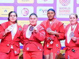 Қазақстан құрамасы самбодан әлем чемпионатында  екінші орын алды