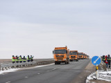 «Атырау-Астрахань» автожолын жаңғырту жұмыстары аяқталды