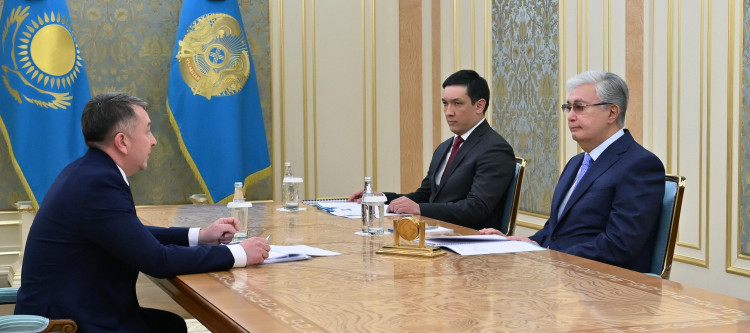 Мемлекет басшысы Әділет министрін қабылдады