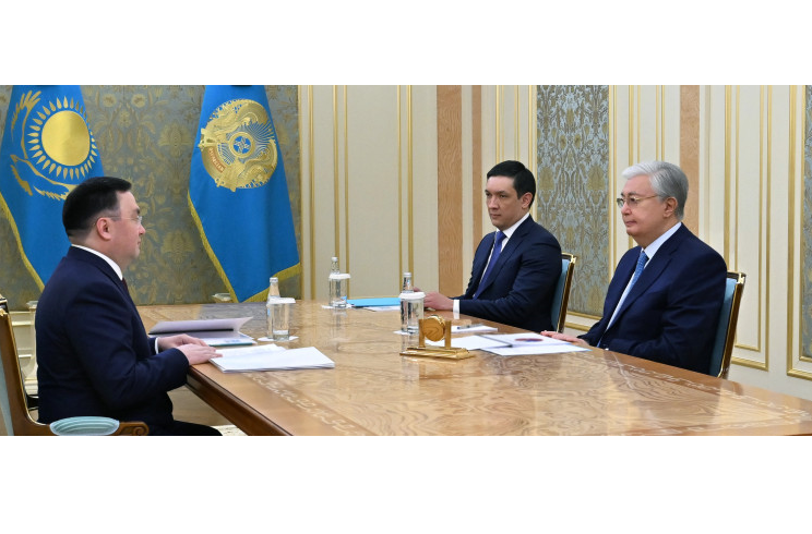 Мемлекет басшысы Жоғарғы Сот төрағасын  қабылдады